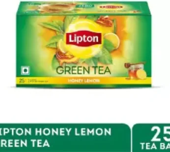 LIPTAN GREEN TEA HONEY LEMON (25 BAG)