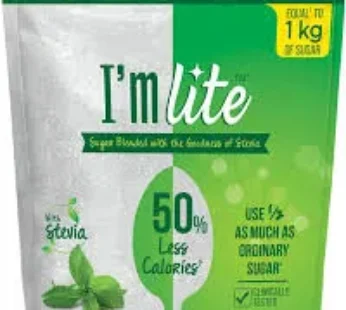 I AM LIGHT 50% LESS CALORIES SUGAR