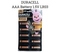 DURACELL AAA 1.5 V (10 PCS)