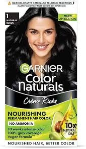 GARNIER COLOR NATURALS NATURAL BLACK 1 (130 ML)