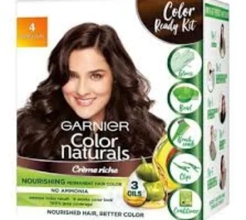 GARNIER COLOR NATURALS NATURAL BROWN 4 (130 ML)