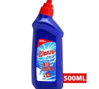 GLENZO TOILET CLEANER POWER OF 4 IN 1  (500 ML)