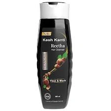 PATANJALI KESH KANTI REETHA THIK & BLACK SHAMPOO (180 ML)